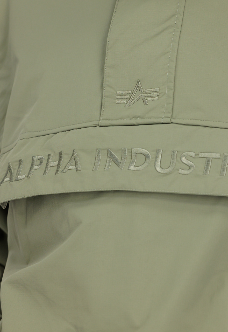 ALPHA INDUSTRIES Anorak Jackets Utility Logo Embroidery