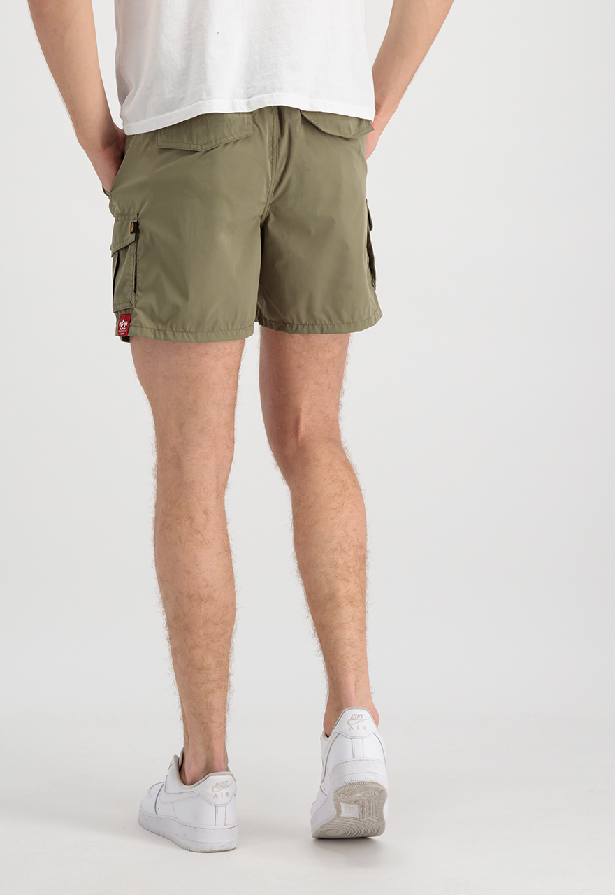 Nylon Cargo Jogger Short